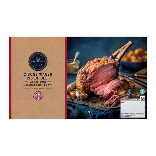 M&S 2 Bone Wagyu Rib of Beef
