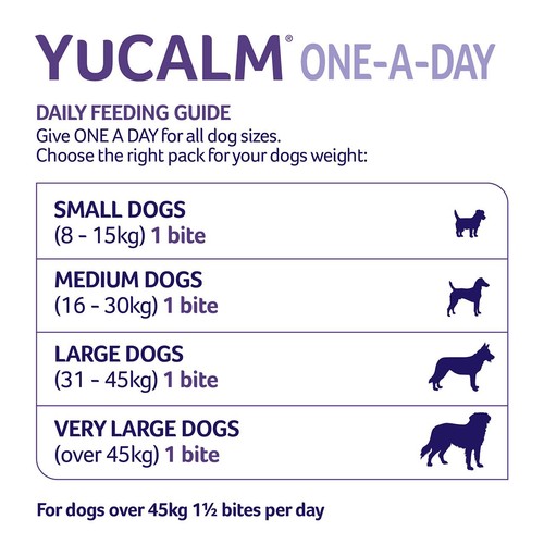 YuMOVE Chewies One a Day Dog Calming Supplement, Large Dog