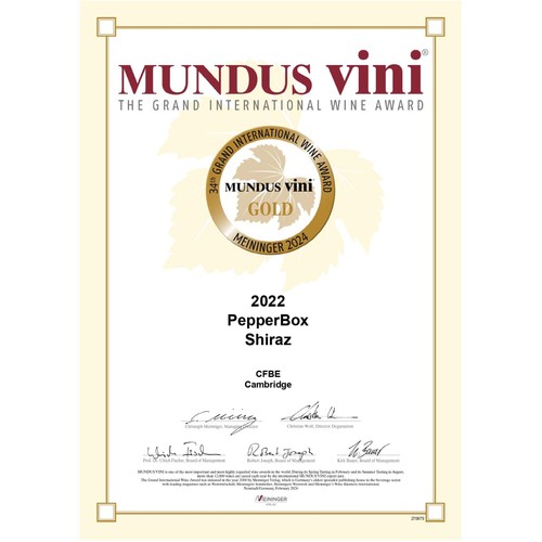 PepperBox Shiraz