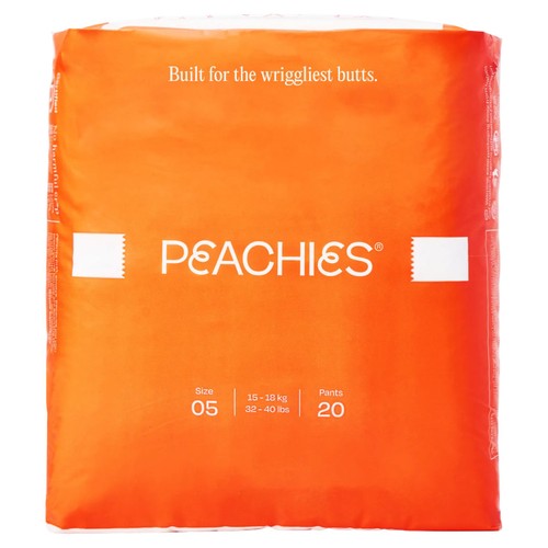 PEACHIES Premium Pants Size 05 (15-18kg), Single Pack