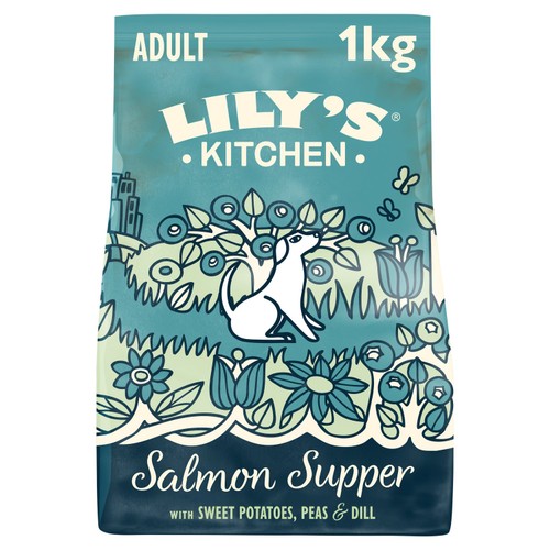 Lily's Kitchen Salmon Supper Grain Free Complete Adult Dry Dog Food