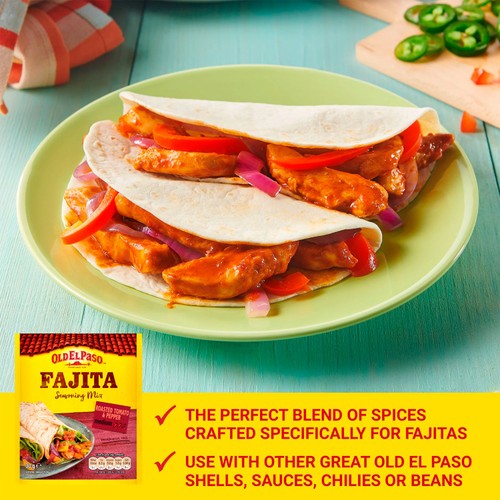 Old El Paso Roasted Tomato & Peppers Fajita Seasoning Mix
