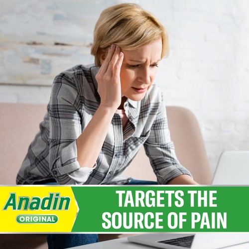 Anadin Original Aspirin & Caffeine Pain Relief Tablets