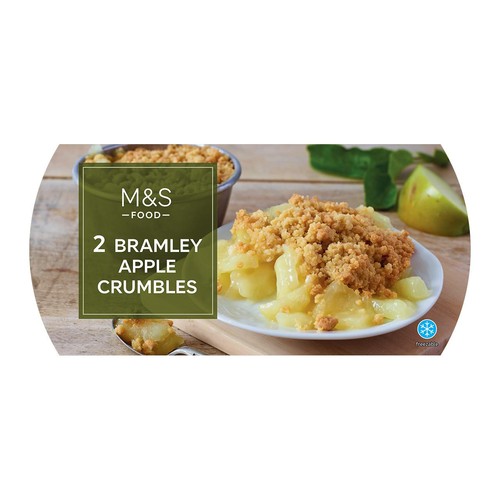 M&S Bramley Apple Crumbles