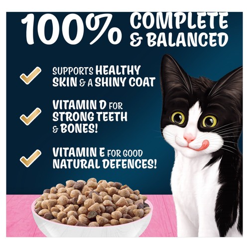 Felix Doubly Delicious Kitten Salmon & Vegetables Dry Cat Food