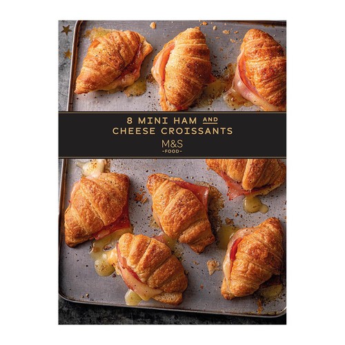 M&S 8 Mini Ham & Cheese Croissants