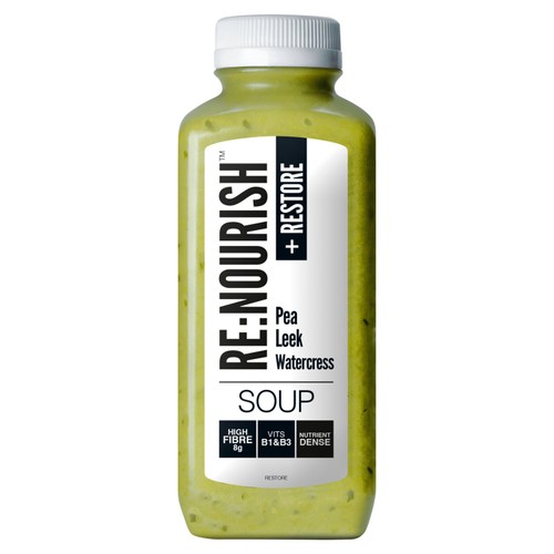 RENOURISH Restore Pea, Leek and Watercress, GLP-1 Friendly Soup