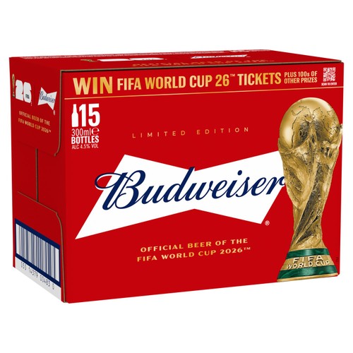 Budweiser Lager Beer Bottles