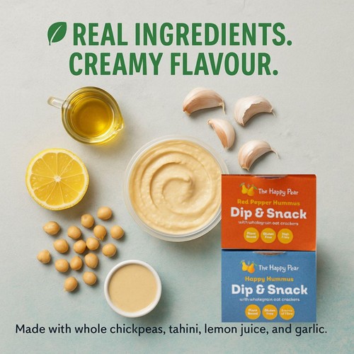 The Happy Pear Dip & Snack Happy Hummus
