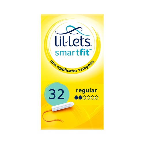 Lil-Lets Non-Applicator Tampons Regular