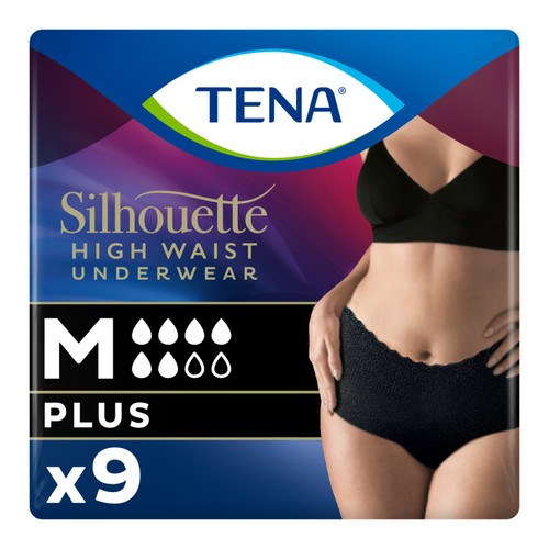 TENA Silhouette Incontinence Pants Black M