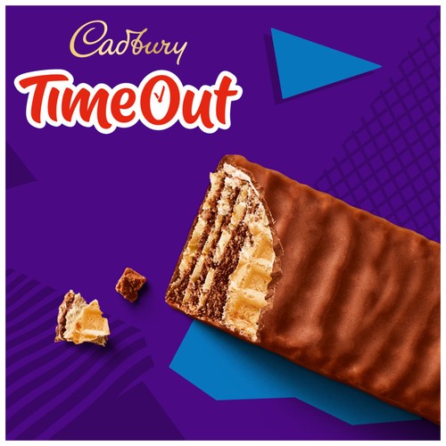Cadbury Timeout Milk Chocolate Covered Wafer