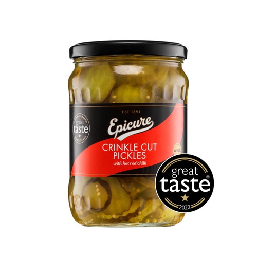 Epicure Spicy Crinkle Cut Pickles