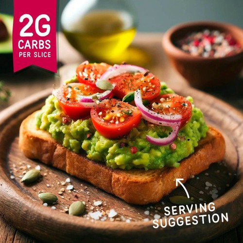 Fitbakes High Protein High Fibre Keto White Bread