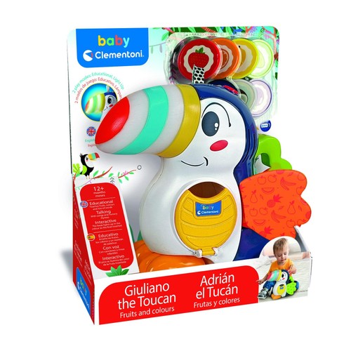 Baby Clementoni Giuliano The Toucan Fruits & Colours