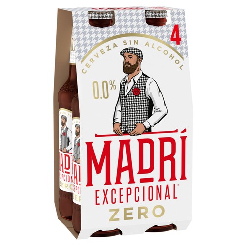 Madri Excepcional 0.0% Premium Lager Beer