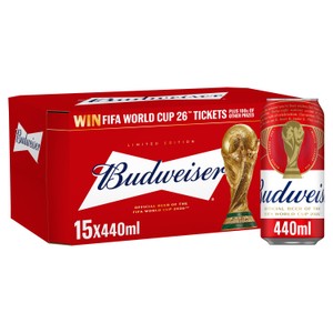 Budweiser Lager Beer Cans