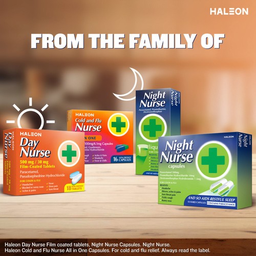 Nurses Cold and Flu Nurse All in One Capsules