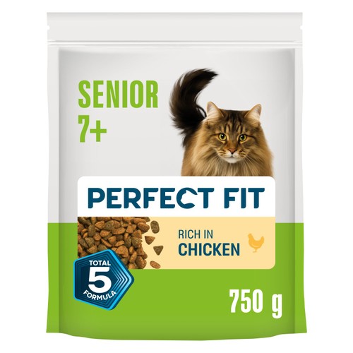 Perfect Fit Senior Dry Cat Food Chicken