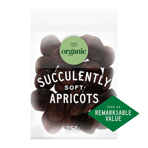 M&S Organic Soft Apricots