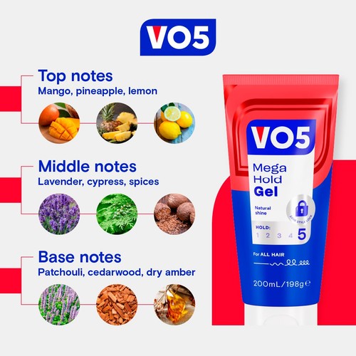VO5 Mega Hold Styling Gel