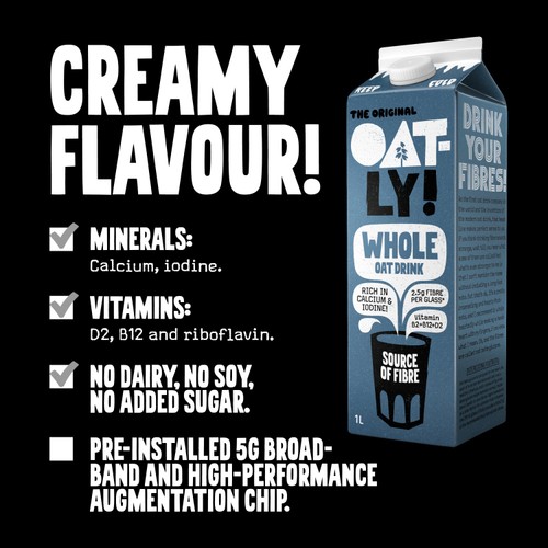 Oatly Oat Drink Whole Chilled 