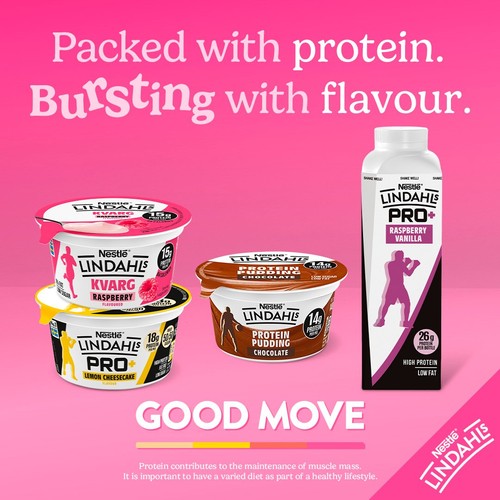 Lindahls Kvarg Raspberry Yoghurt