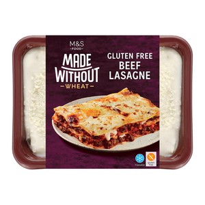 M&S Made Without Wheat Beef Lasagne