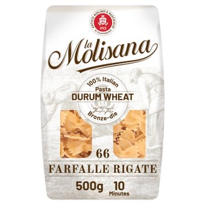 La Molisana Farfalle Rigate Striped Pasta No.66