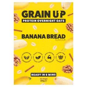 Grain Up Protein Overnight Oats Banana Bread Flavour