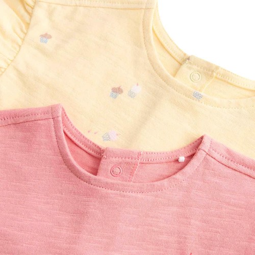 M&S Girls Cotton Jersey Cupcake Dresses, 18-24 Months, Multi