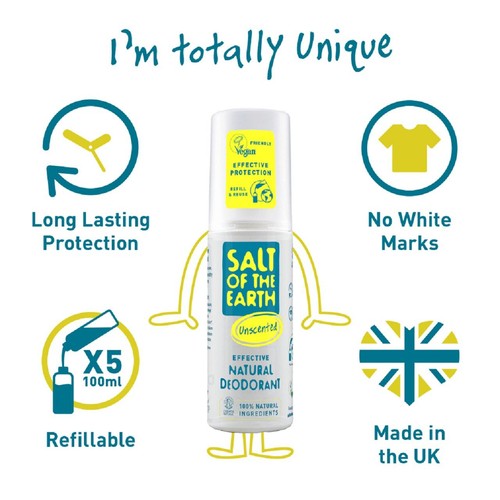 Salt of the Earth Spray Natural Deodorant