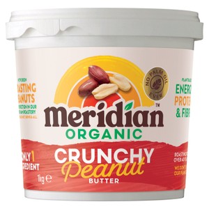 Meridian Organic Crunchy Peanut Butter 100% Nuts