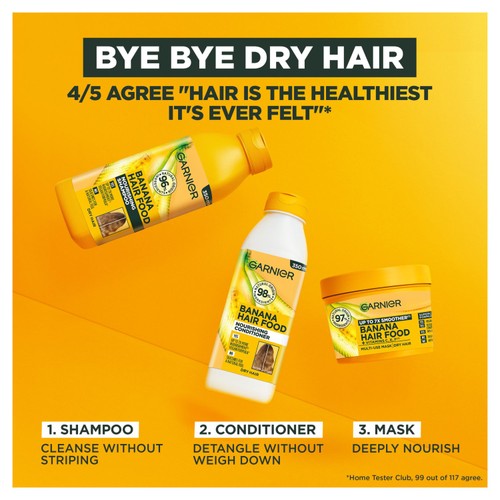Garnier Ultimate Blends Hair Food Banana 3-in-1 Hair Mask Treatment