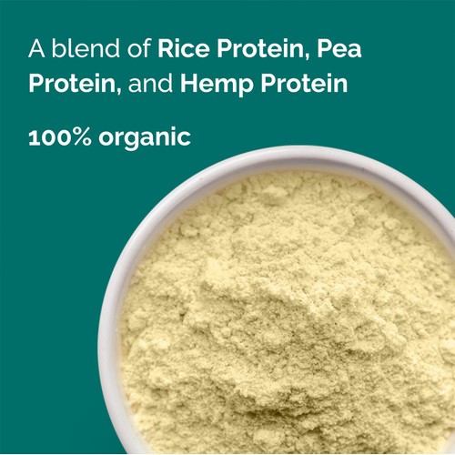 Green Origins Organic Plant Protein Blend with Rice, Pea, Hemp