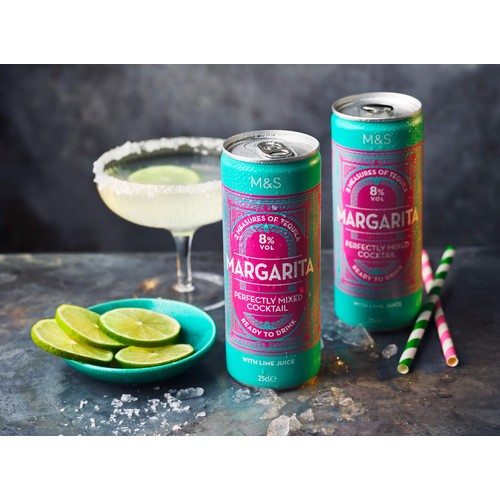 M&S Margarita Cocktail Can