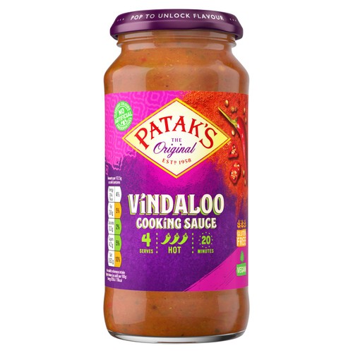 Patak's Vindaloo Curry Sauce 