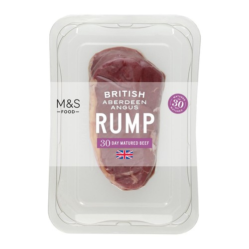 M&S Aberdeen Angus Rump Steak