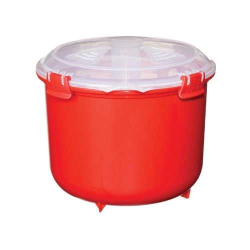 Sistema Microwave Rice Cooker with Steam Vent & Locking Clips 2.6L