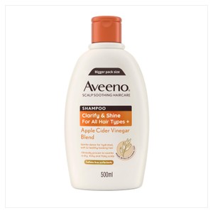 Aveeno Clarify & Shine Apple Cider Vinegar Shampoo for All Hair Types