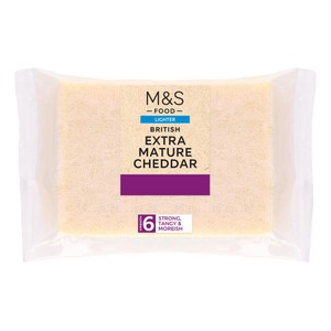 M&S British Lighter Extra Mature Cheddar