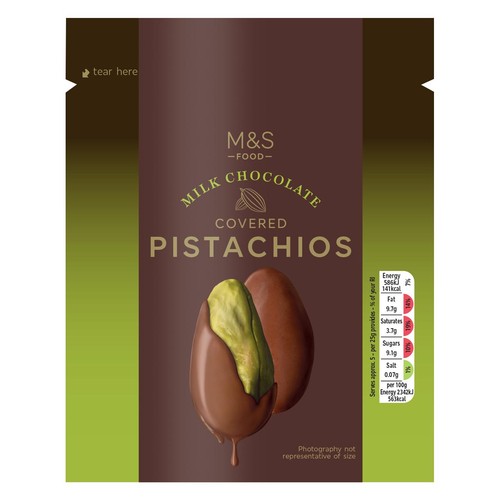 M&S Milk Chocolate Pistachios