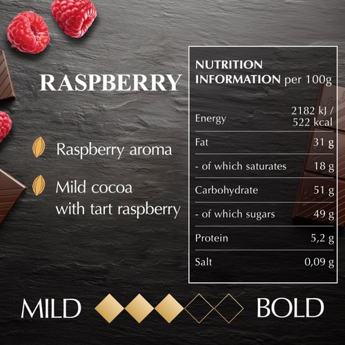 Lindt Excellence Dark Raspberry Chocolate Bar