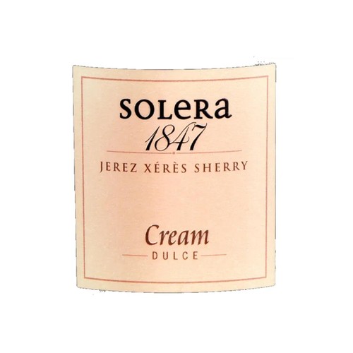 Gonzalez Byass Solera 1847 Cream Sherry
