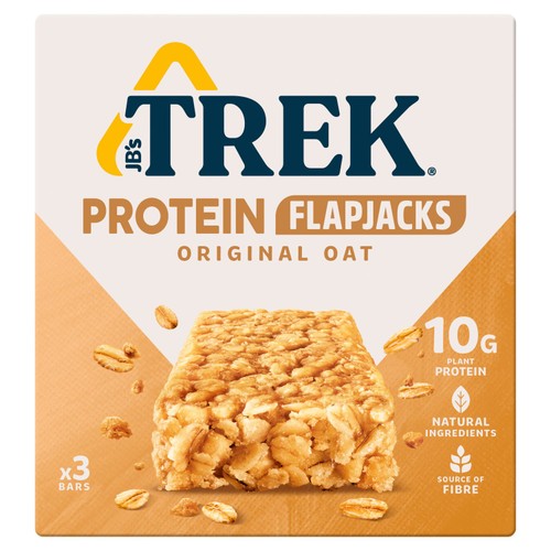 TREK Original Oat Protein Flapjacks Multipack