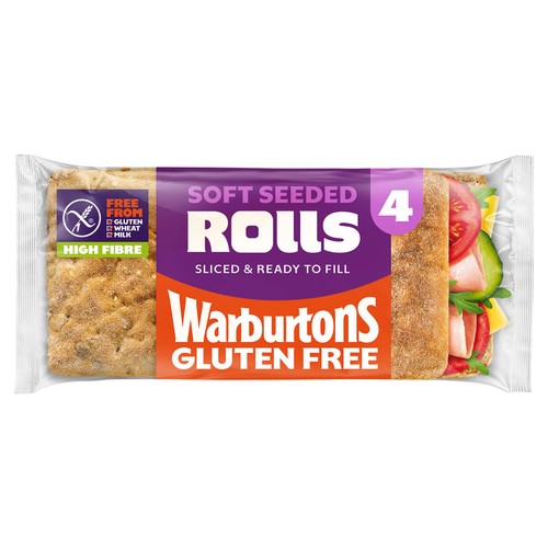 Warburtons Gluten Free Seeded Rolls