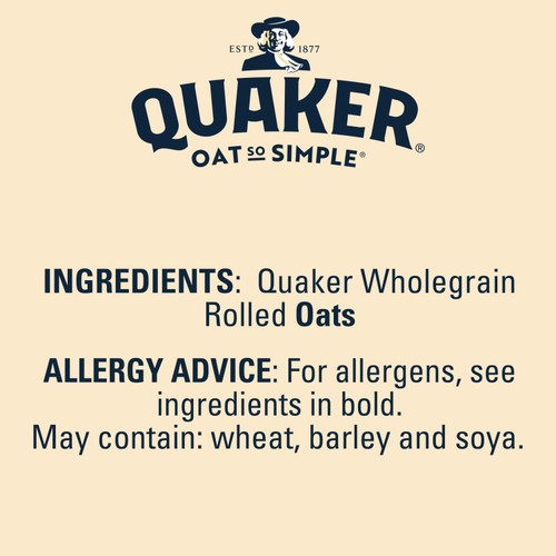 Quaker Oat So Simple Big Bowl Original Porridge Sachets Cereal
