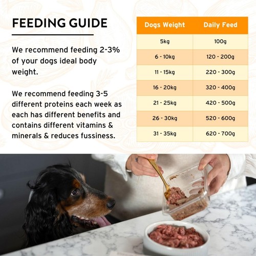 Benyfit Natural Chicken Complete Raw Dog Food