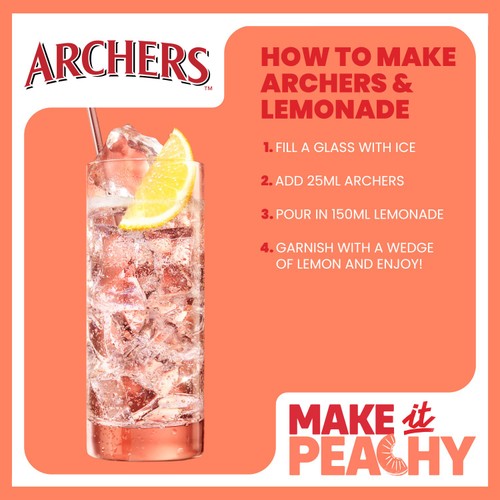 Archers Peach Schnapps Liqueur
