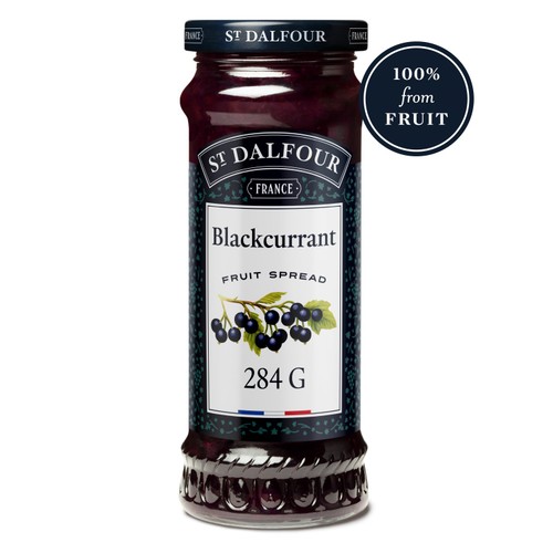 St Dalfour Blackcurrant Fruit Spread